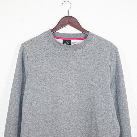 Paul Smith Men's Crew Neck Sweatshirt in Heather Grey size Medium - Picture 5 of 7